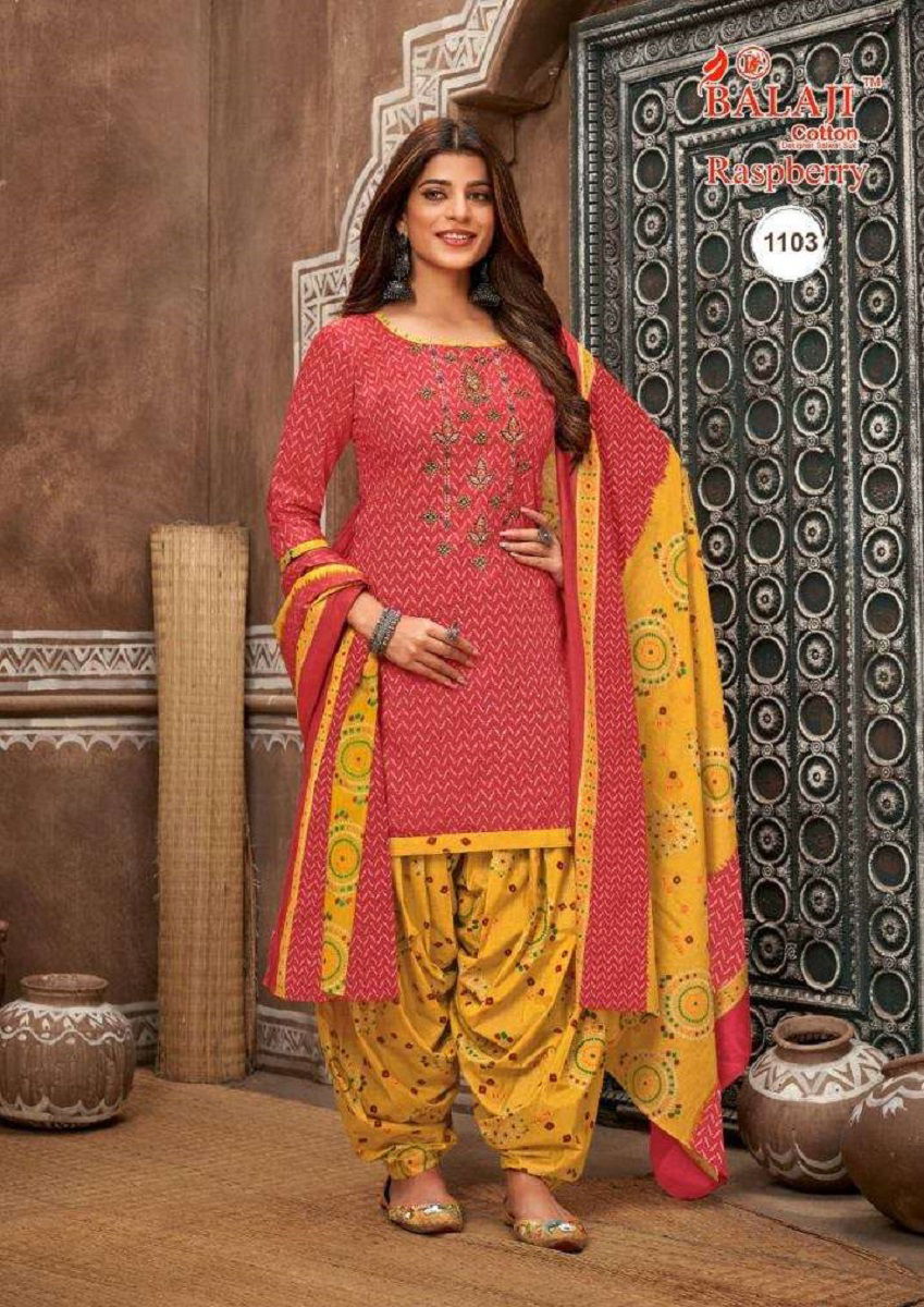 Balaji Rasberry Vol 11 Cotton Dress Material Catalog
